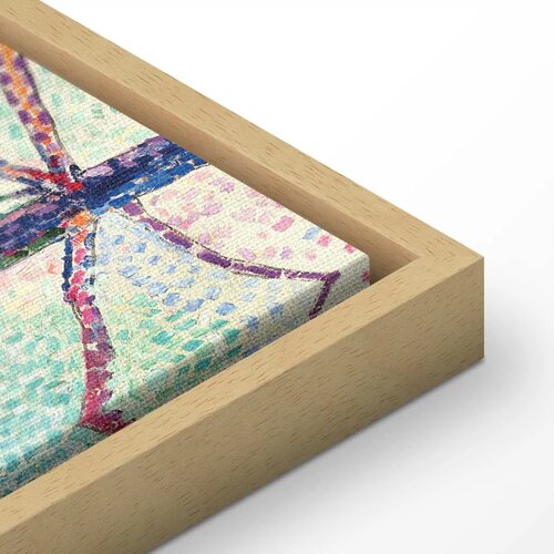  Slika - Henri Matisse &amp;ndash; Luxe Calme et Volupt&amp;eacute; 40x40 U prirodnom drvenom okviru Slike