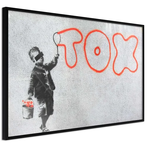  Poster - Banksy: Tox 60x40