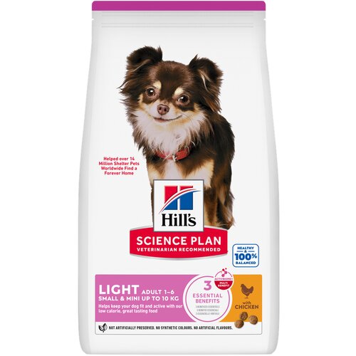 HILL'S SCIENCE Plan Adult 1-6 Light Small & Mini s piletinom - 2 x 1,5 kg Cijene