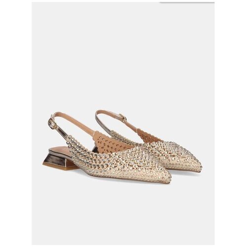 Ex&amp;eacute; Shoes Sandali &amp;amp; Odprti čevlji Hillary 141 Pozlačena Slike