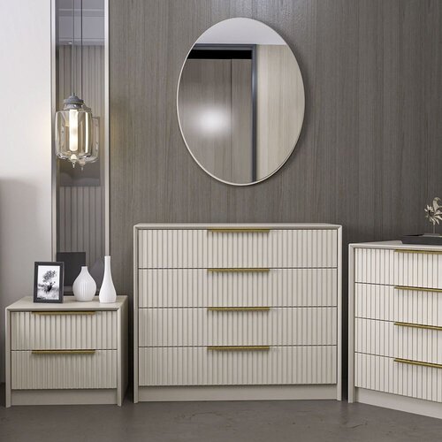 Woody Fashion Kale Luxe 7940 Komoda, Bijela Cijene