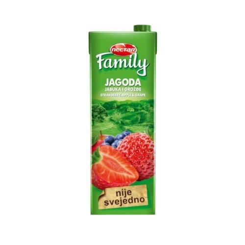 Nectar family negazirani sok jagoda, 1.5L Slike