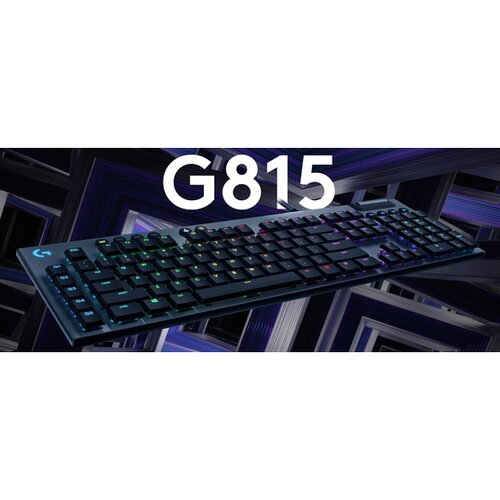Logitech g815 lightsync rgb linear 920-009000 gejmerska mehanička tastatura Slike