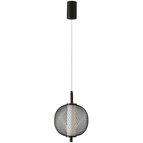  LED luster na sajli PUMA LED/10W/230V, prečnik 20 cm, crne boje Cene