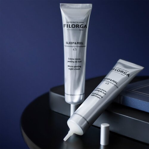 Filorga SLEEP &amp;amp; PEEL 4.5 obnovitvena nočna krema z AHA 40 ml Slike