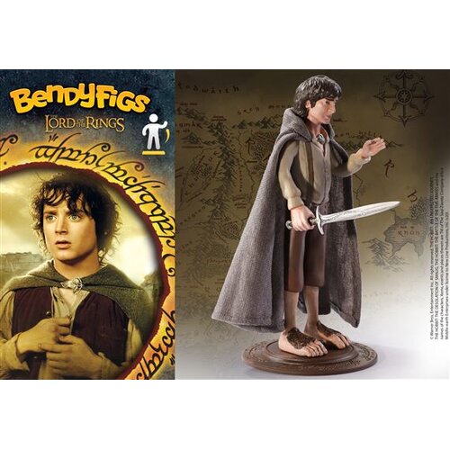 The Noble Collection The Lord of the Rings Frodo Bendyfigs malleable figure 19cm Cene