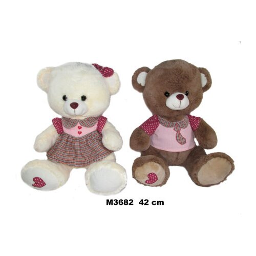  Pli&amp;scaron;ani meda u haljinici/bluzici 42cm 162755 Slike