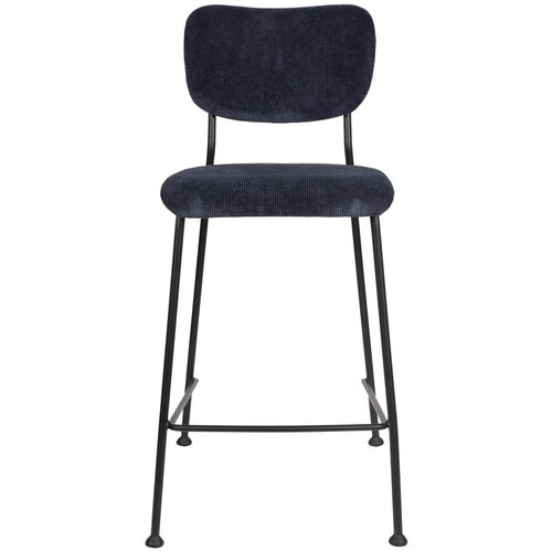 Zuiver Temno modri barski stoli v kompletu 2 ks 92 cm Benson – Cene