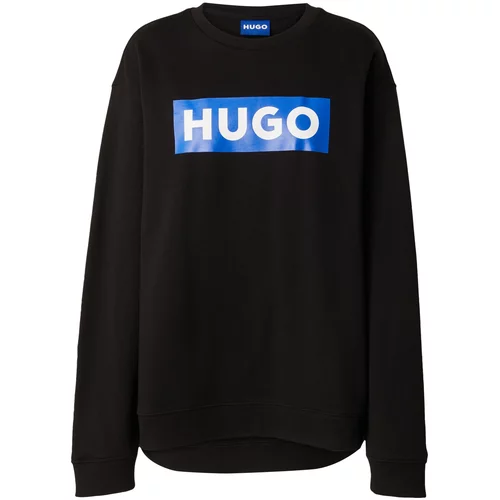 Hugo Blue Majica 'Classic' nebeško modra / črna / bela