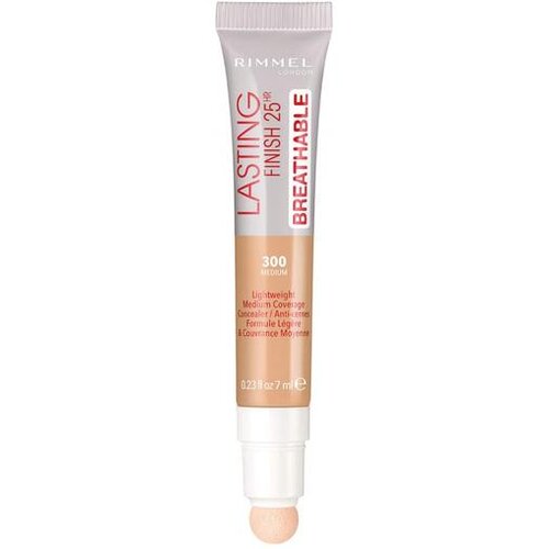 Rimmel London Korektorji proti podočnjakom &amp;amp; korektorji Atmungsaktiver 25h-Longwear Concealer - 300 Medium Kostanjeva Slike
