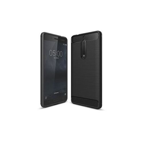Nillkin Silikonski ovitek za Nokia 3 - mat carbon črn Cene