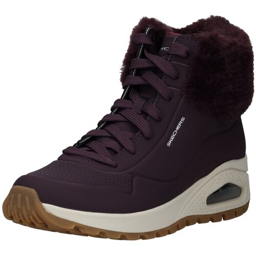 Skechers Gležnarji z vezalkami vinsko rdeča Cene