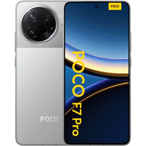 Poco F7 PRO 5G pametni telefon 12/256GB, srebrn Slike