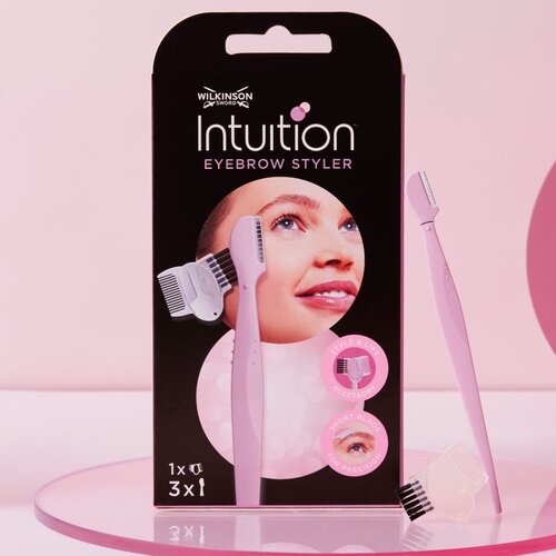 Wilkinson Sword Intuition Eyebrow Styler brijaći aparat za žene za obrve 3 kom Slike