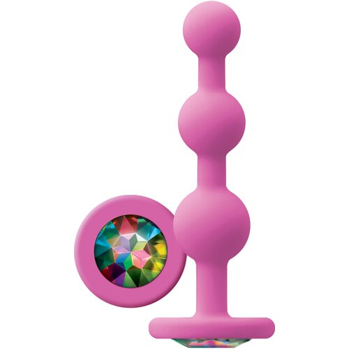 Ns Novelties Glams Ripple Rainbow Gem Pink Cijene