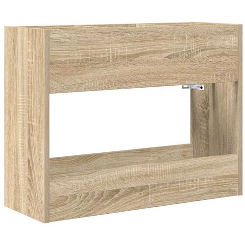  Stalak za ki&amp;scaron;obran s pohranom Sonoma hrast 65 x 24 x 50 cm Slike