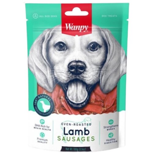 WANPY WP84003 lamb sausages 100 g poslastica za pse Cene