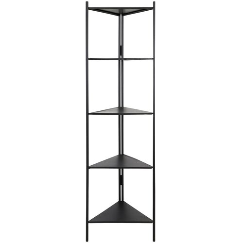 Light & Living Crna metalna polica za knjige 58,5x200 cm Display - Cijene