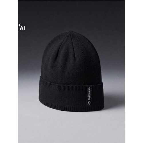 Sinsay Beanie kapa s viskozom i zakrpom Slike