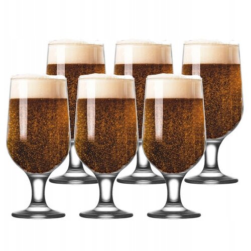 KADAX Kozarci za pivo, 385 ml, komplet 6 steklenih skodelic, darilni set, (5000351596) Cene