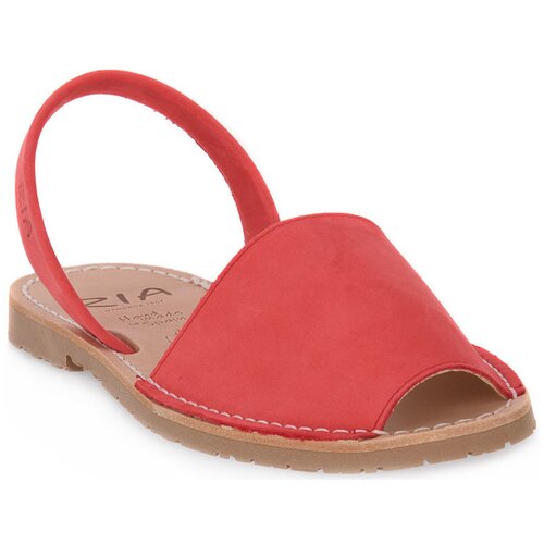 Rio Menorca Sandali &amp;amp; Odprti čevlji RIA MENORCA ROJO NABUCK Rdeča Slike