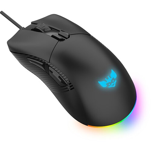 Bytezone Gaming miš Ghost žičani / RGB (16,8M boja) / max DPI 19K / optička / paracord kabel (crna) Cene