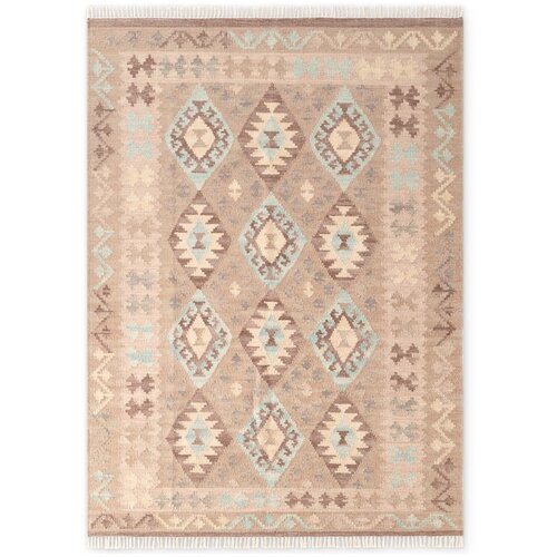 Hanse Home Svetlo modra/bež obojestranska ročno tkana volnena preproga 200x290 cm Kamal Dune &amp;ndash; Nouristan Slike