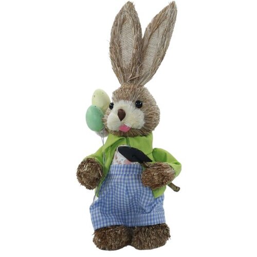Dekordom Uskr&amp;scaron;nja dekoracija - BUNNY GREEN GIRL 35cm - N42 Slike
