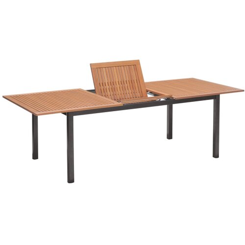  vrtna miza bonlee pravokotna rjava raztegljiva 180-240 x 100 cm Slike