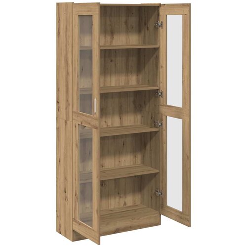  Visoka ploča Artisan hrast 82,5x30,5x185 cm izrađeno drvo Slike