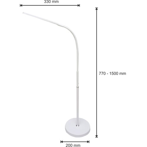  LED prigu&amp;scaron;iva lampa 3 u 1 LED/10W/230V 3000/4000/6000K CRI 90 bela Slike