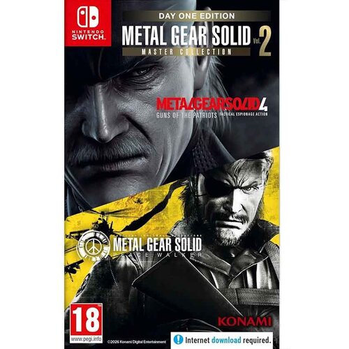 Konami SWITCH Metal Gear Solid: Master Collection Volume 2 - Day One Edition Cene