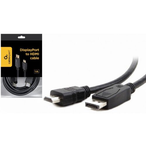 Gembird Allteq CC-DP-HDMI-6 video cable adapter DisplayPort HDMI Type A (Standard) Blue Slike