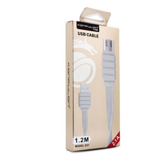 Konfulon usb kabal S31 micro 1.2m beli Slike