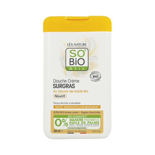 SO’BiO étic vlažilen gel za tuširanje shea - 450 ml Cene