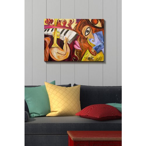 Wallity Slika Kanvas Tablo-139, 50x70 cm Cene