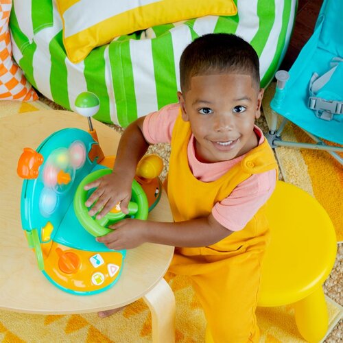 Bright Starts Lights &amp;amp; Colors Driver aktivnostna igrača z melodijo 6 m+ 1 kos Slike