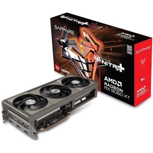 Sapphire NITRO+ Gaming Radeon RX 9060 XT 16GB GDDR6 ARGB grafična kartica Cene