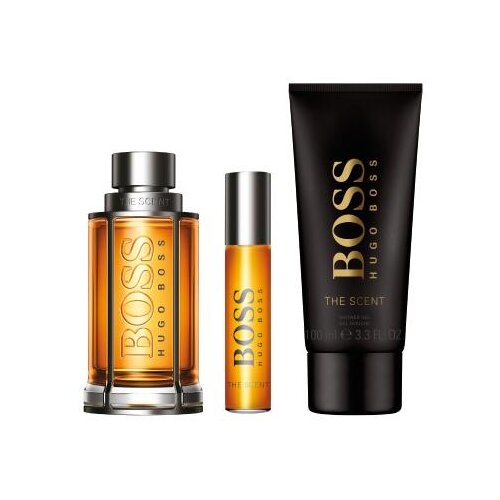 Hugo Boss Boss The Scent Set toaletna voda 100 ml + deodorant 150 ml + gel za prhanje 100 ml za mo&amp;scaron;ke Slike