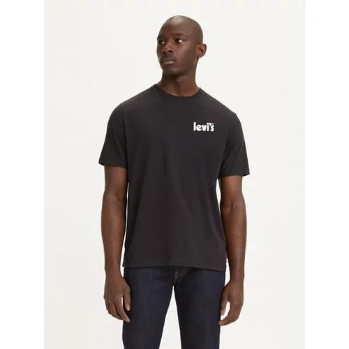 Levi's Majica 16143-0837 Črna Relaxed Fit