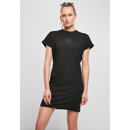 Urban Classics Women&amp;#039;s dress with print black/black Slike