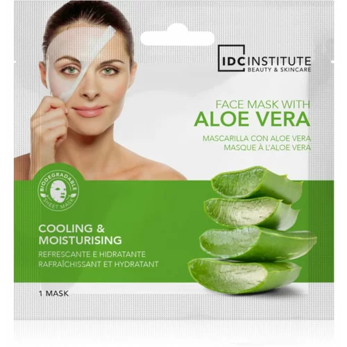 IDC INSTITUTE Aloe Vera osvežilna maska za obraz 22 g