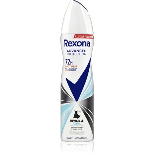Rexona Advanced Protection Invisible antiperspirant v pršilu 72 ur Aqua 150 ml Cene