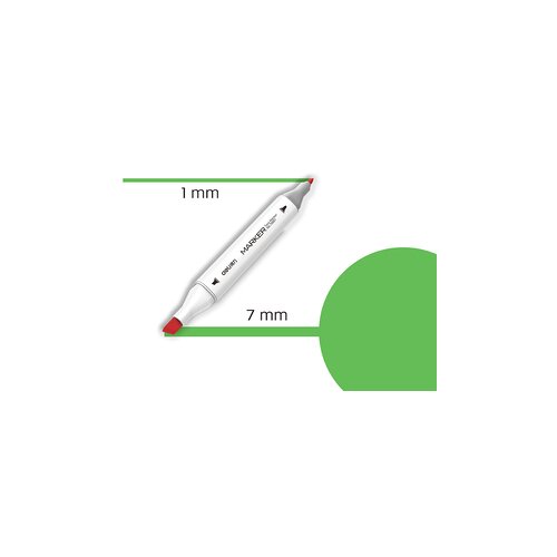 Deli marker sketch 47 zelena 70801A-47 Slike