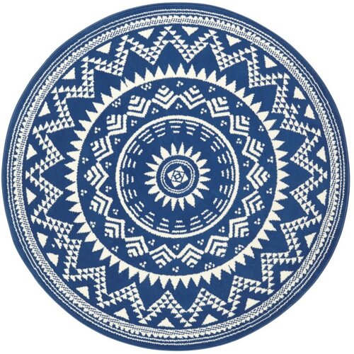 Hanse Home plavi tepih Celebration Valencia, ⌀ 140 cm Slike