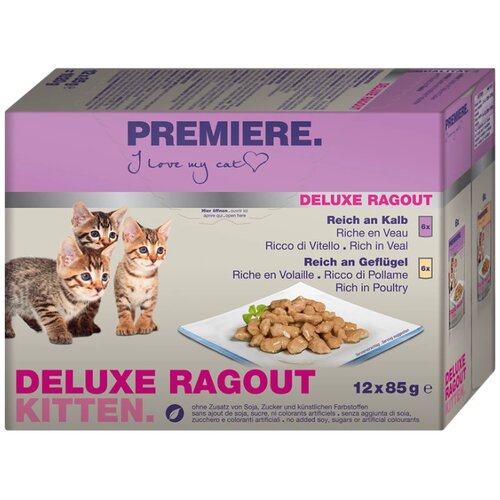 Premiere Cat Kitten Deluxe Ragout 12x85 g Cijene