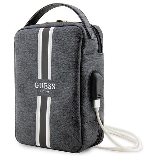 Guess TORBA ZA ORGANIZER GUHBP4RPSK, ČRNA 4G POTISKANE ŽENSKE, (21833747) Cene