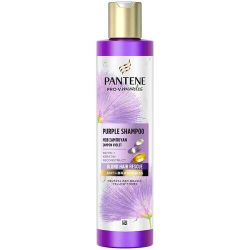 Pantene Silky & Glowing Purple šampon za kosu, 250ml Cene