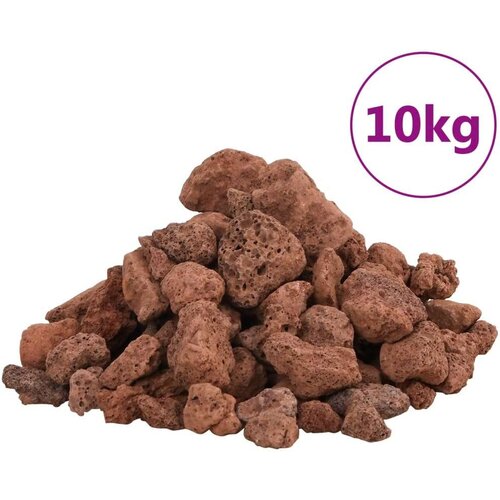  Vulkanski kamen 10 kg rdeč 1-2 cm, (21057021) Slike