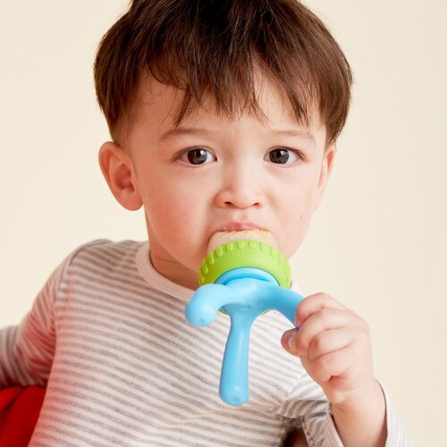 B.box Feeder Teether duda za hranjenje in grizalo Ocean Breeze 4m+ 1 kos Slike